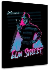 Gario Obraz na plátne Nočná mora v Elm Street, Freddy Krueger - DDJVigo Rozmery: 40 x 60 cm