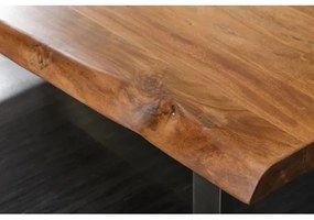 Jedálenský stôl Mammut 240x100cm Masív drevo Acacia  - Komfort-nábytok