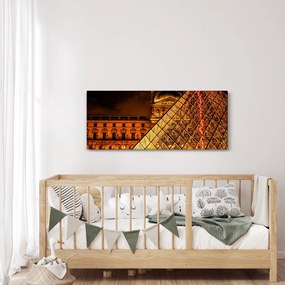 Obraz Louvre v Paríži (120x50 cm)
