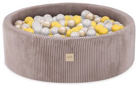 Suchý bazén pre deti menčester 90 x 30 + 200 loptičiek - béžová