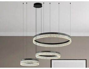 LED stmievateľný krištáľový luster na lanku THALIA LED/120W/230V 3000-6000K + diaľkové ovládanie