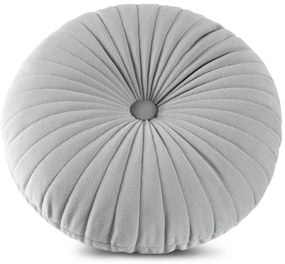 DEKORAČNÝ VANKÚŠ VELVET68 (FI) 40 CM STRIEBORNÁ