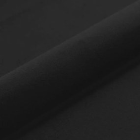 Plyšová taburetka kocka čierna