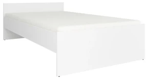 Jednolôžková posteľ 120 cm BRW Nepo Plus 10 (biela) . Akcia -30%. Vlastná spoľahlivá doprava až k Vám domov. 1098316