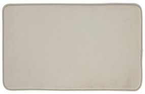 Béžová kúpeľňová predložka z pamäťovej peny 50x80 cm – Catherine Lansfield