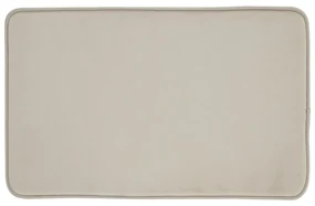 Béžová kúpeľňová predložka z pamäťovej peny 50x80 cm – Catherine Lansfield