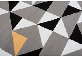 Kusový koberec PP Lester sivožltý 160x220cm