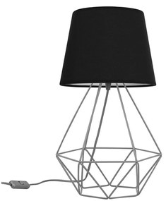 Stolná lampa Milano, 1x textilné tienidlo (výber zo 4 farieb), (výber z 3 farieb konštrukcie), d