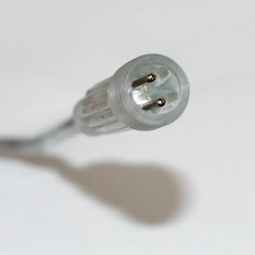 DECOLED Svetelná reťaz s kryštálmi, 8 m, 80 LED, Eco Fix, 24V