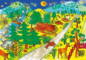 MARIONETINO Bábky a kulisy k rozprávke O troch prasiatkach