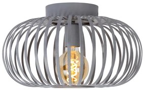 Lucide 78174/40/33 - Stropné svietidlo MANUELA 1xE27/60W/230V pr. 39,5 cm šedá