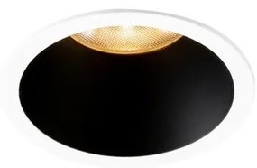 Trilum ARCH Stropné zápustné svietidlo Zapustené LED sviet. CUP R, 1x10W, 3000K, 835lm, CRI90, CREE, 36°, d75×H85mm, čierna
