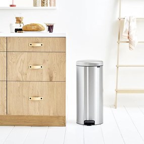 Brabantia Pedálový kôš NewIcon 30L Matná oceľ otiskuvzdorná