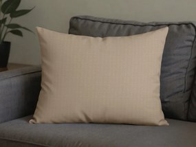Krepová obliečka na vankúš STANDO 70x90 cm svetlohnedý