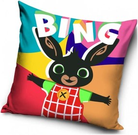 Velúrový vankúš Veselý Zajko Bing | 40 x 40 cm