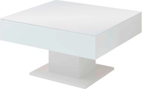 XXXLutz KONFERENČNÝ STOLÍK, sklo, kompozitné drevo, 75/75/42 cm MID.YOU - Stolíky do obývačky - 000572044401