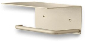 Ferm Living Kovový držiak na toaletný papier s poličkou Dora Cashmere