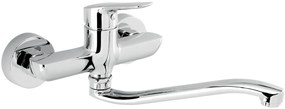 Novaservis, Dřezová umyvadlová baterie 150 mm Metalia 54 ECO, chrom, 54070-0E
