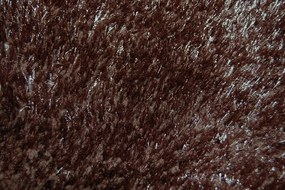 Kusový koberec SHAGGY VERONA MIKE hnedý