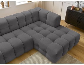 Sivá rohová pohovka Cloud – Bobochic Paris