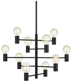 Markslöjd 107187 - Luster na tyči PARIS 10xE27/60W/230V