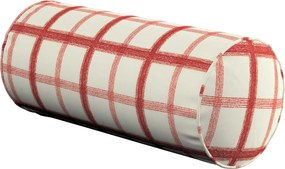 Jednoduchý valcový vankúš farba produktu červená látka vzorované