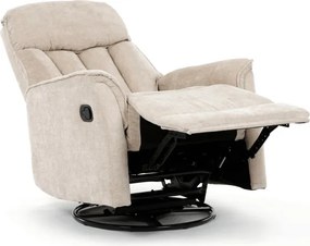 Polohovacie kreslo béžové TV-H9327 CRM2