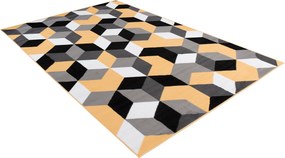 TA Koberec Q545A YELLOW MAYA PP EYM Sivý Obdĺžnikový Rozmer: 200x250 cm