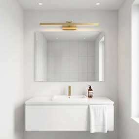 Toolight APP1865-1W, kúpeľňové LED svietidlo, 800 mm, brúsená oceľ, OSW-66021