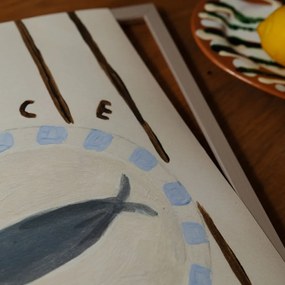 Moikka Plagát Pesce by Isabelle Vandeplassche Peske