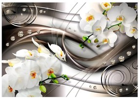Artgeist Fototapeta - Breeze and orchid Veľkosť: 150x105, Verzia: Premium