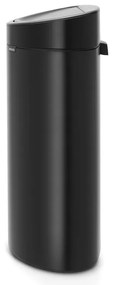 Matne čierny dotykový oceľový odpadkový kôš 40 l Touch Bin – Brabantia