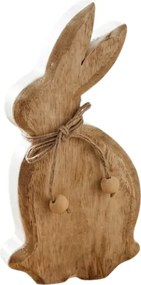Drevený veľkonočný zajac RABELLO 20 cm, biely