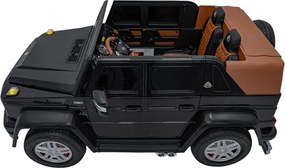 Elektrické autíčko Mercedes Benz MAYBACH G650 STRONG čierne