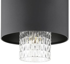 Eglo 39978 - Luster na lanku SAPUARA 3xE27/40W/230V čierna