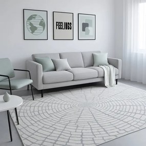 Koberec POLO peň / sivý