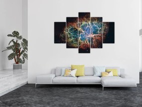 Obraz - Krabie hmlovina (150x105 cm)