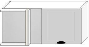 Kuchynská skrinka Adele Wrn36 Pl Šedá Mat/Biely