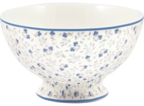 GREEN GATE Porcelánová polievková miska Florali White 400 ml