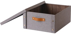 Kitchisimo Set 2 úložných krabíc s vekom 33 × 40 × 17 cm, M