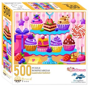 Brain Tree Puzzle V Cukrárni 500 dielikov