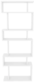 Biela knižnica 60x160 cm Bates - Kalune Design