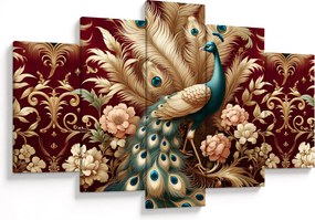 Obraz – Elegantný páv (150x105 cm)