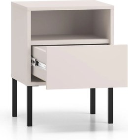 Nočný stolík Harmona 40 cm - kašmírová