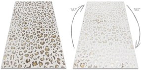 Koberec BLISS Z232AZ128 leopardí vzor, krémový / béžový
