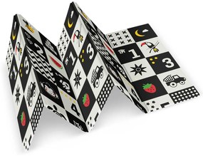 Penová podložka 200 x 180 x 1 cm Nukido NK-340 oceán-čísla