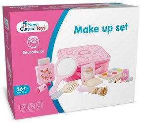 Drevená mejkap súprava v kufríku