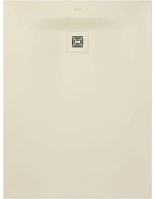DURAVIT Sustano obdĺžniková sprchová vanička z materiálu DuraSolid, Antislip, 1200 x 900 x 30 mm, krémová matná, 720277620000000