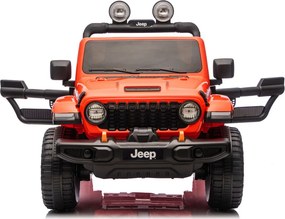 LEAN CARS Elektrické autíčko Jeep Rubicon 4x4 DK-JWR556 4x200W 24V oranžové