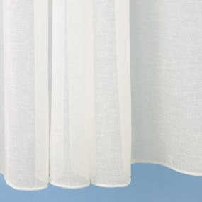 Záclona - krémovo režný vzor s olovkom ZAC-020 výška 155 cm Iba metráž